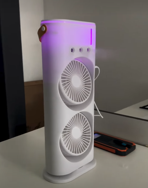 ClimaZen Pro™ - Ventilador con Humidificador
