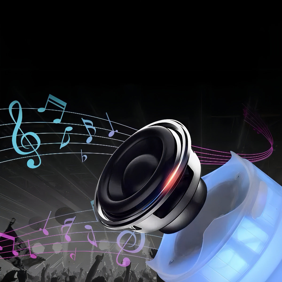 PartyChill Pro™ – Hielera LED con Parlante Bluetooth
